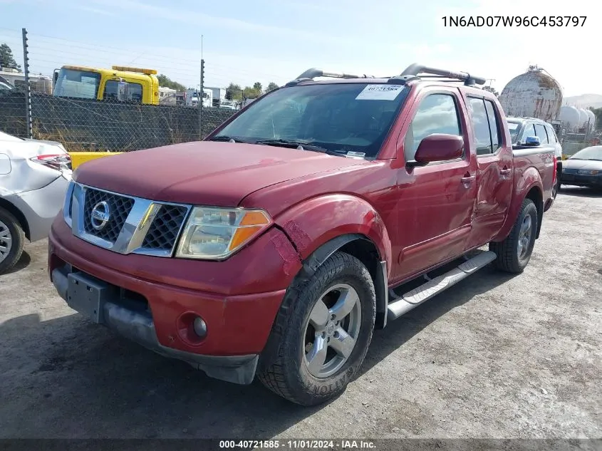 2006 Nissan Frontier Le VIN: 1N6AD07W96C453797 Lot: 40721585