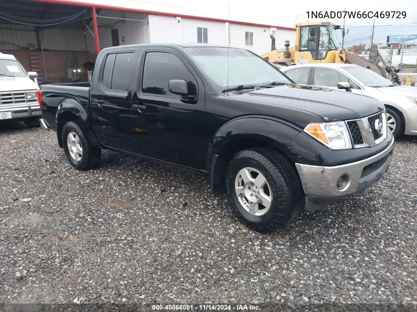 2006 Nissan Frontier Se VIN: 1N6AD07W66C469729 Lot: 40868081