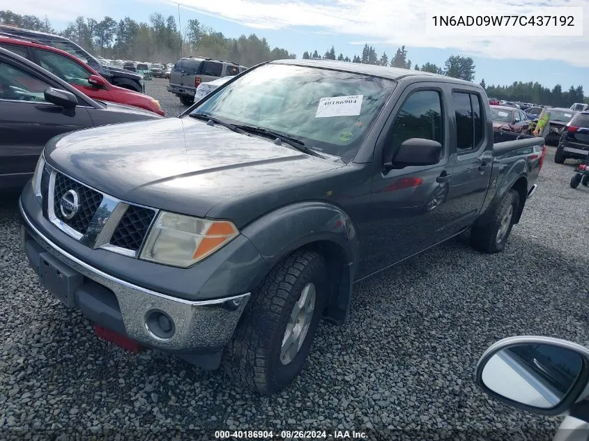 1N6AD09W77C437192 2007 Nissan Frontier Se