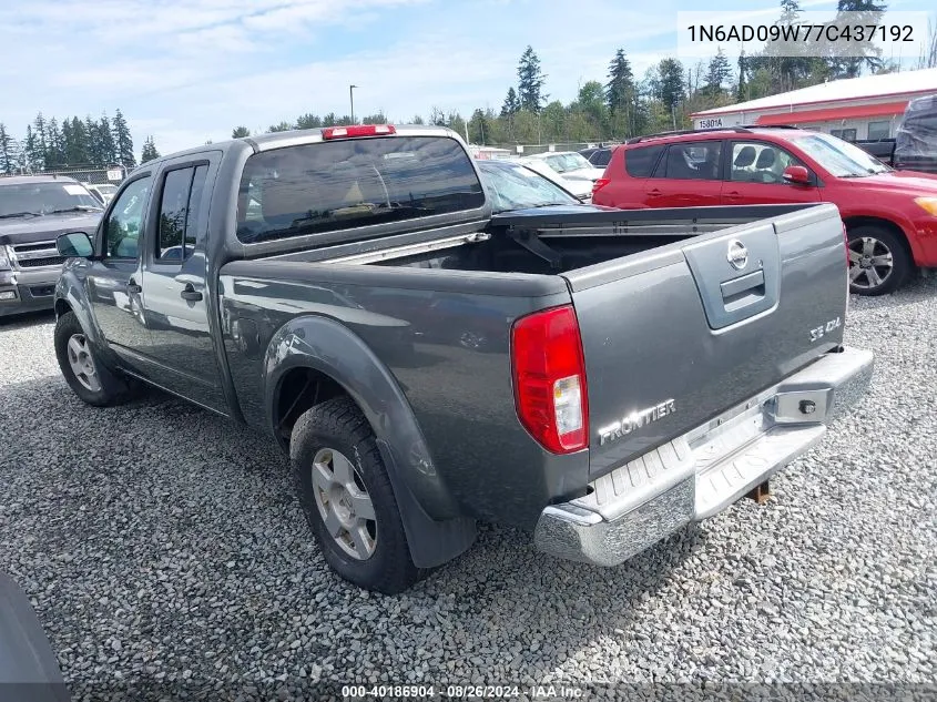 1N6AD09W77C437192 2007 Nissan Frontier Se