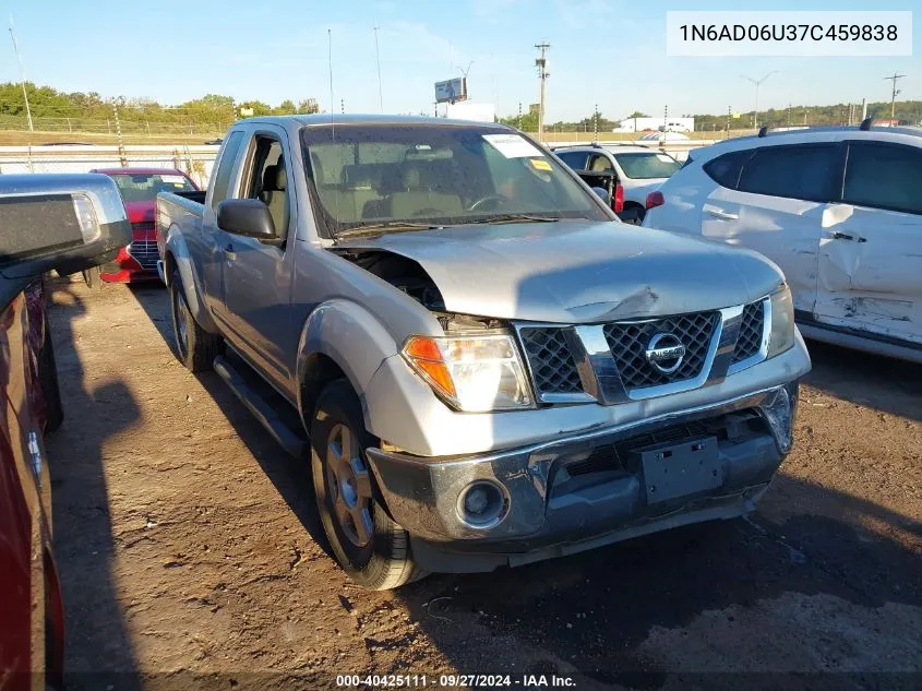 1N6AD06U37C459838 2007 Nissan Frontier Se