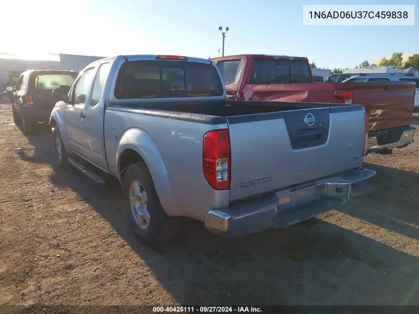 1N6AD06U37C459838 2007 Nissan Frontier Se