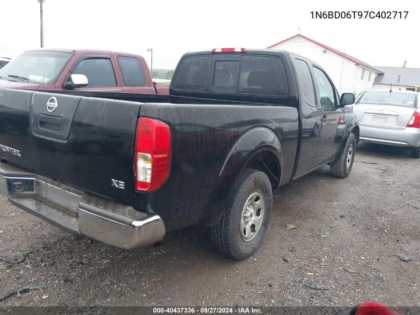 1N6BD06T97C402717 2007 Nissan Frontier Xe