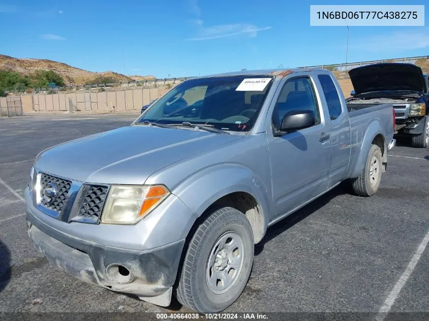 2007 Nissan Frontier Xe VIN: 1N6BD06T77C438275 Lot: 40664038