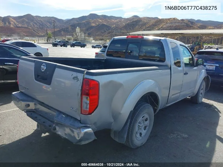 1N6BD06T77C438275 2007 Nissan Frontier Xe