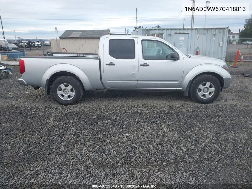 2007 Nissan Frontier Se VIN: 1N6AD09W67C418813 Lot: 40729649