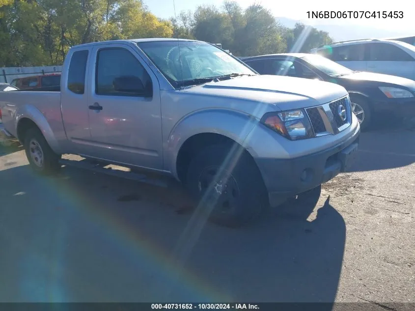 2007 Nissan Frontier Xe VIN: 1N6BD06T07C415453 Lot: 40731652