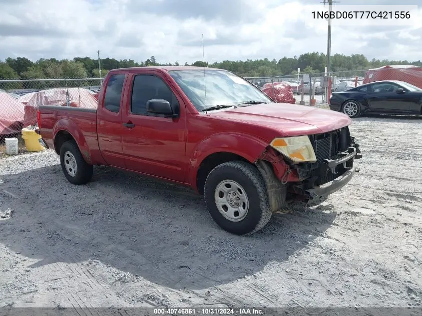 2007 Nissan Frontier Xe VIN: 1N6BD06T77C421556 Lot: 40746861