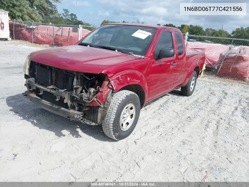 2007 Nissan Frontier Xe VIN: 1N6BD06T77C421556 Lot: 40746861