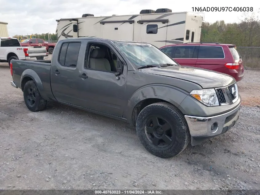 2007 Nissan Frontier Se VIN: 1N6AD09U97C406038 Lot: 40763023