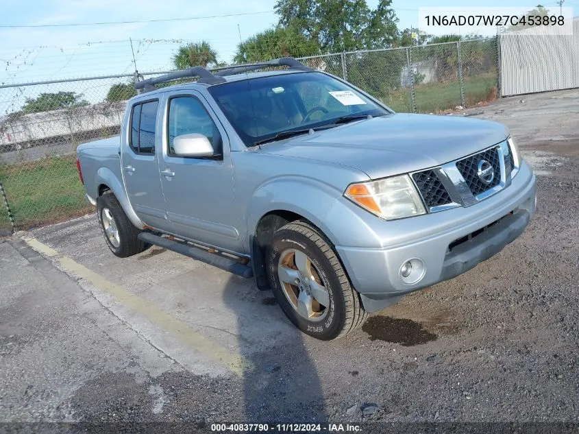 2007 Nissan Frontier Le VIN: 1N6AD07W27C453898 Lot: 40837790