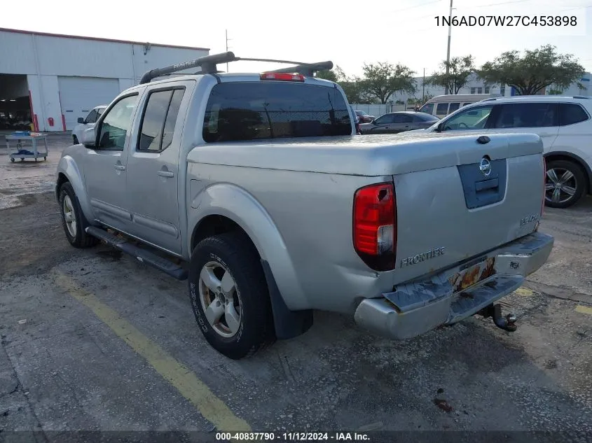 2007 Nissan Frontier Le VIN: 1N6AD07W27C453898 Lot: 40837790