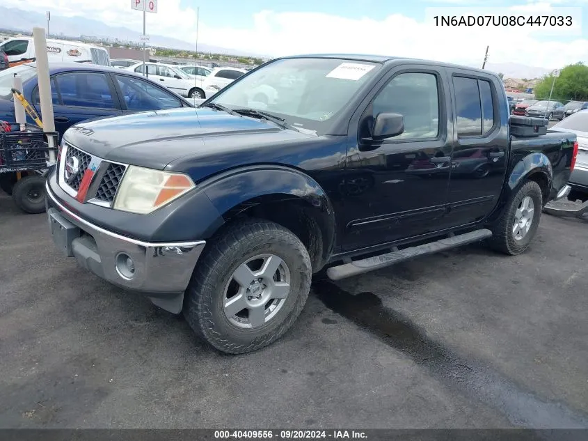 1N6AD07U08C447033 2008 Nissan Frontier Se