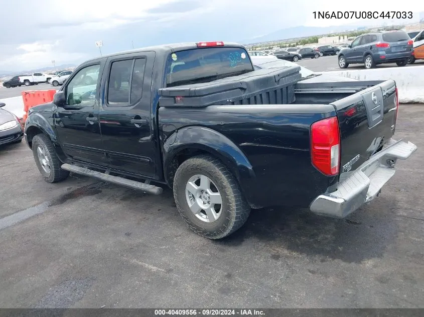 1N6AD07U08C447033 2008 Nissan Frontier Se