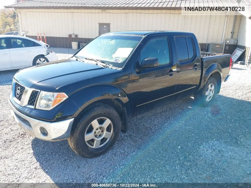 2008 Nissan Frontier Se VIN: 1N6AD07W48C410228 Lot: 40658736