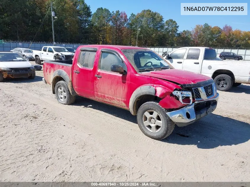 1N6AD07W78C412295 2008 Nissan Frontier Se