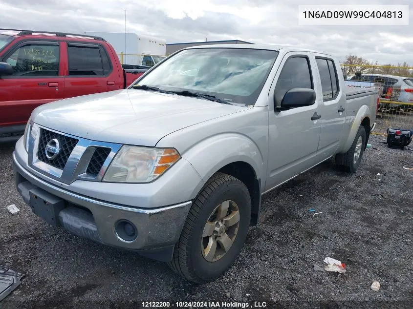 2009 Nissan Frontier Crew Cab Se/Crew Cab Le VIN: 1N6AD09W99C404813 Lot: 12122200