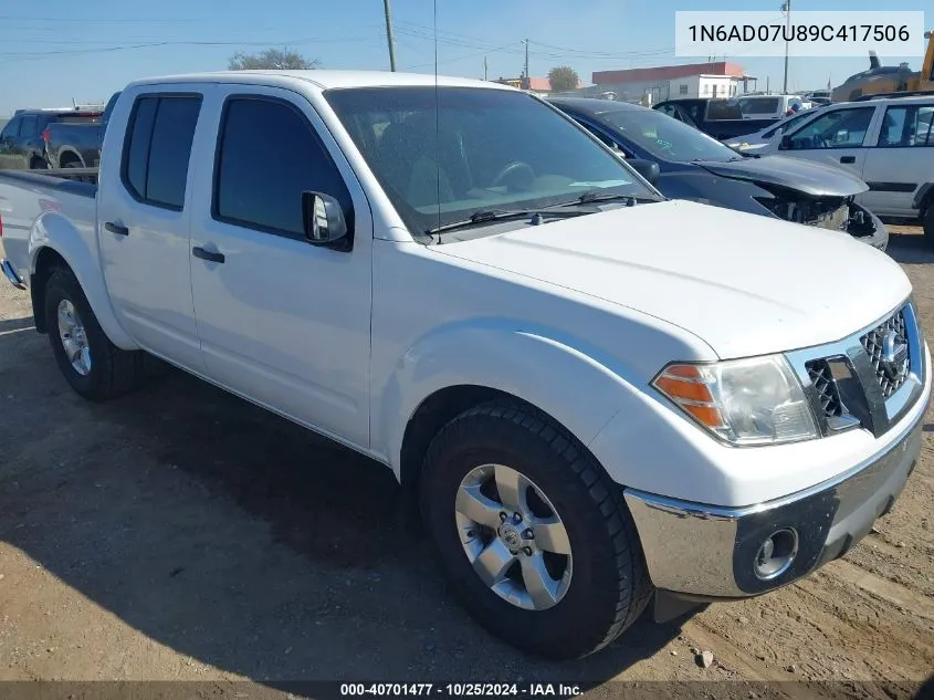 1N6AD07U89C417506 2009 Nissan Frontier Se