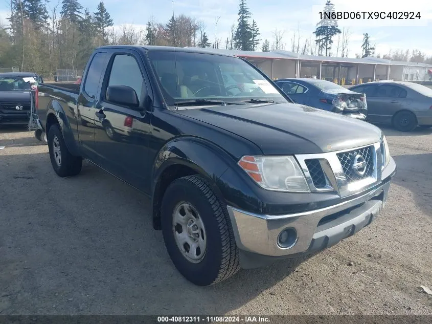 2009 Nissan Frontier Se-I4 VIN: 1N6BD06TX9C402924 Lot: 40812311