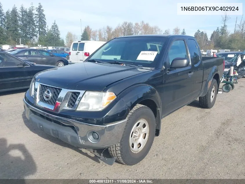 2009 Nissan Frontier Se-I4 VIN: 1N6BD06TX9C402924 Lot: 40812311