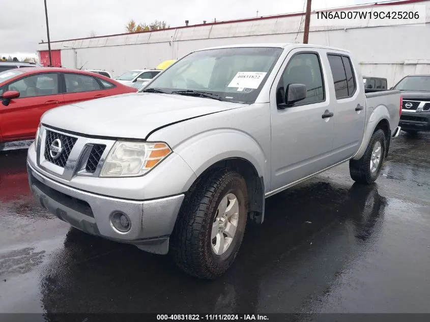 2009 Nissan Frontier Se VIN: 1N6AD07W19C425206 Lot: 40831822