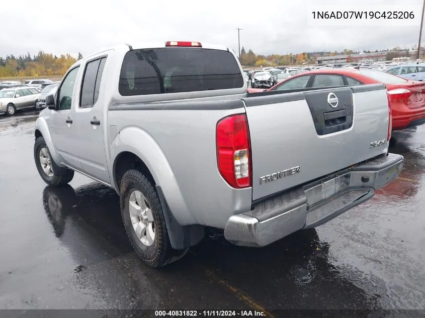 2009 Nissan Frontier Se VIN: 1N6AD07W19C425206 Lot: 40831822