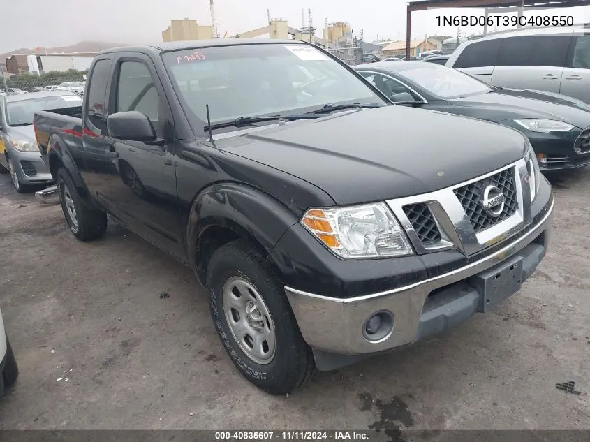 2009 Nissan Frontier Se-I4 VIN: 1N6BD06T39C408550 Lot: 40835607