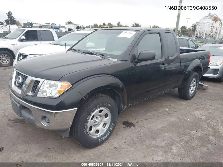 2009 Nissan Frontier Se-I4 VIN: 1N6BD06T39C408550 Lot: 40835607