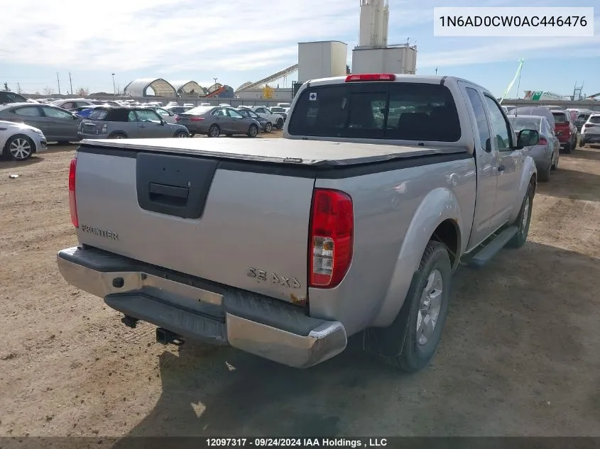 1N6AD0CW0AC446476 2010 Nissan Frontier Le