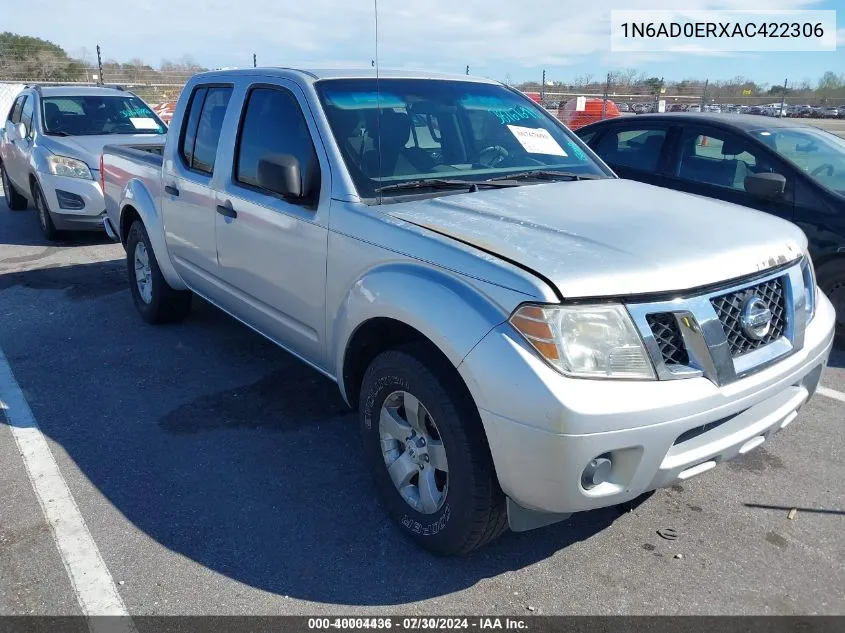 2010 Nissan Frontier Se VIN: 1N6AD0ERXAC422306 Lot: 40004436