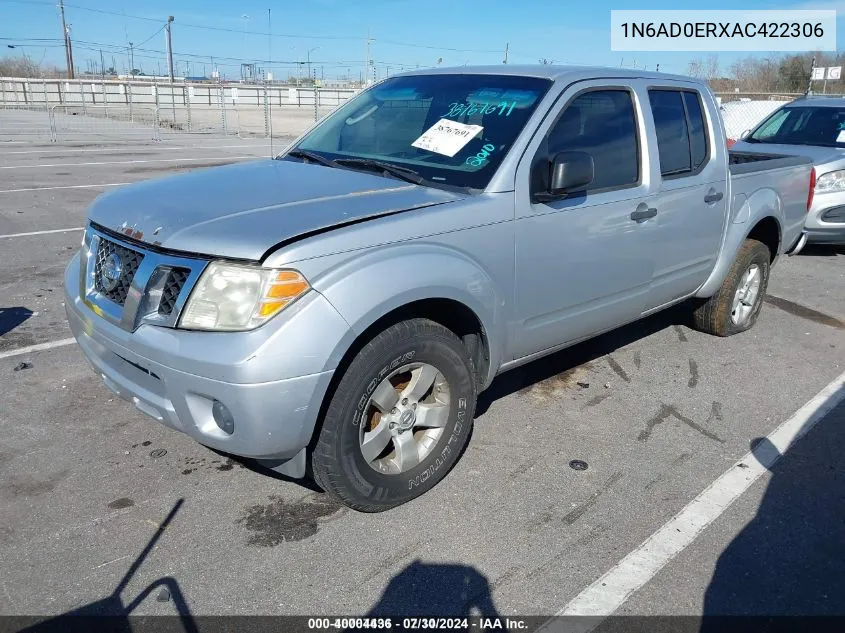 2010 Nissan Frontier Se VIN: 1N6AD0ERXAC422306 Lot: 40004436