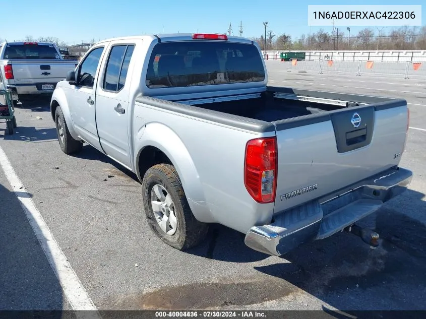 2010 Nissan Frontier Se VIN: 1N6AD0ERXAC422306 Lot: 40004436