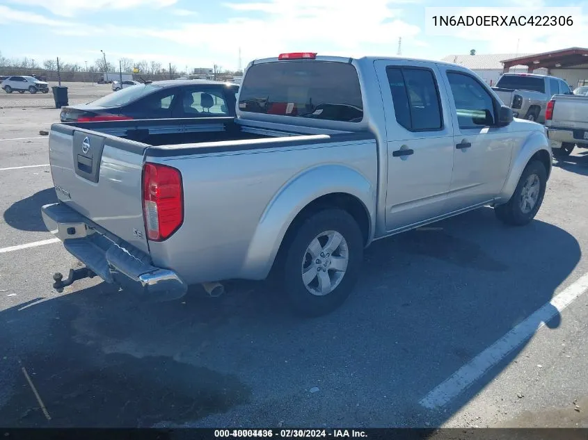 1N6AD0ERXAC422306 2010 Nissan Frontier Se