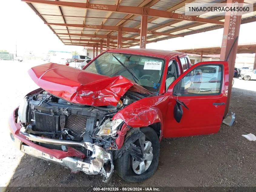 2010 Nissan Frontier Se VIN: 1N6AD0ER9AC445060 Lot: 40192326