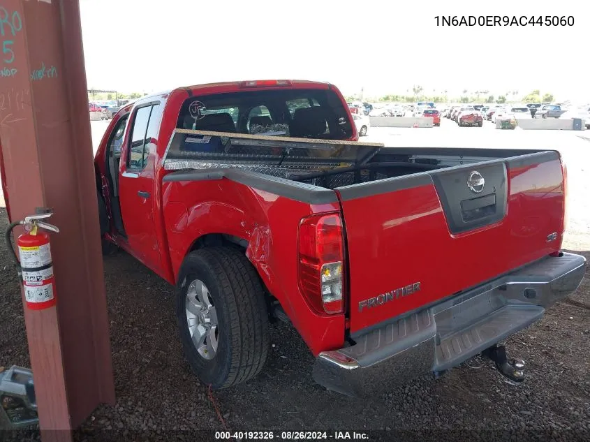 2010 Nissan Frontier Se VIN: 1N6AD0ER9AC445060 Lot: 40192326