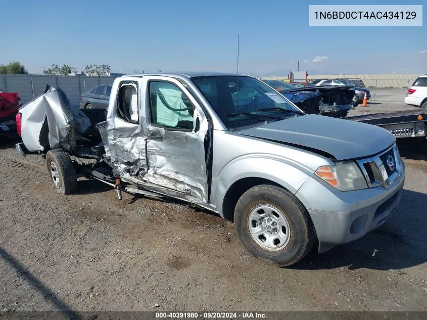 2010 Nissan Frontier Xe VIN: 1N6BD0CT4AC434129 Lot: 40391980