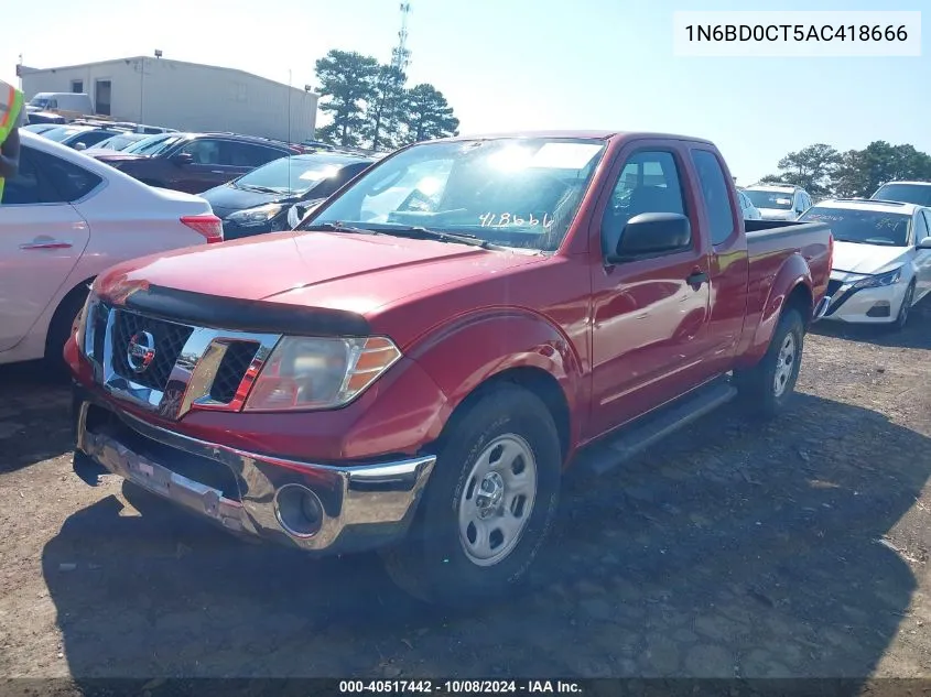 1N6BD0CT5AC418666 2010 Nissan Frontier Se-I4