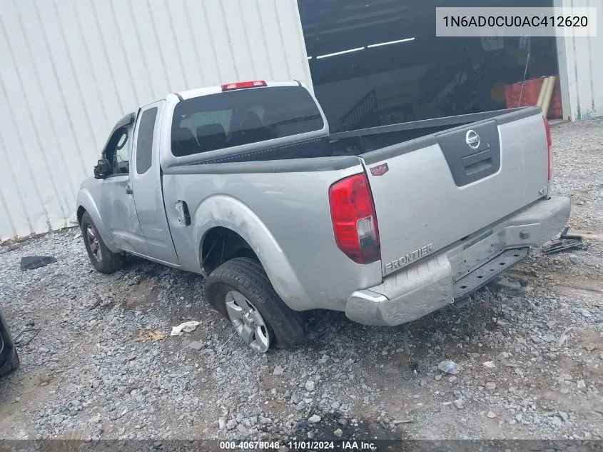 2010 Nissan Frontier Se VIN: 1N6AD0CU0AC412620 Lot: 40678048