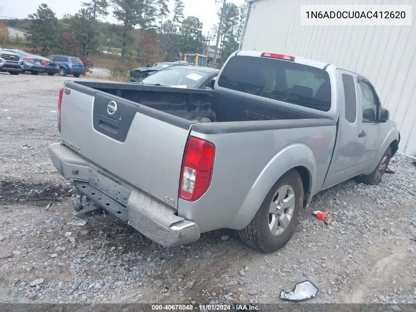 2010 Nissan Frontier Se VIN: 1N6AD0CU0AC412620 Lot: 40678048