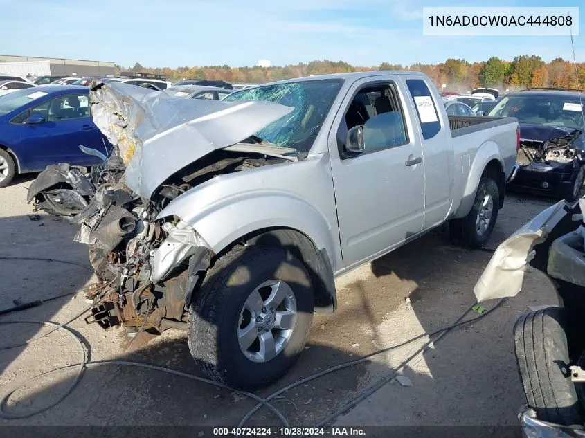 2010 Nissan Frontier Se VIN: 1N6AD0CW0AC444808 Lot: 40724224