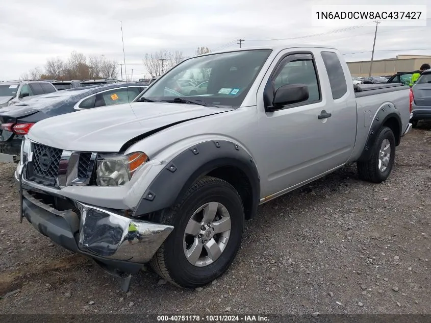 2010 Nissan Frontier Se VIN: 1N6AD0CW8AC437427 Lot: 40751178