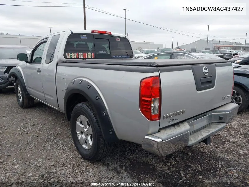 2010 Nissan Frontier Se VIN: 1N6AD0CW8AC437427 Lot: 40751178