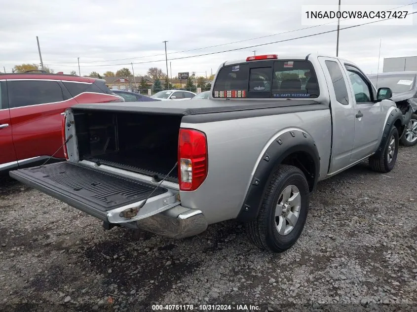 2010 Nissan Frontier Se VIN: 1N6AD0CW8AC437427 Lot: 40751178