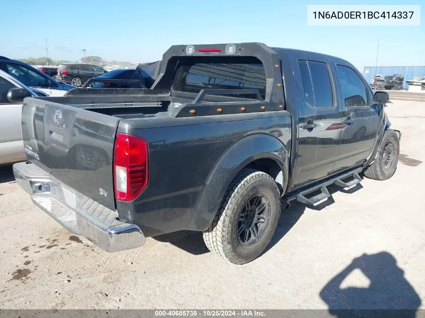 1N6AD0ER1BC414337 2011 Nissan Frontier Sv