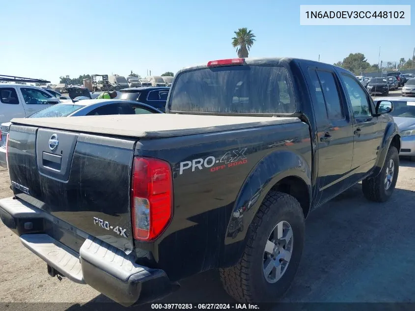 1N6AD0EV3CC448102 2012 Nissan Frontier Pro-4X