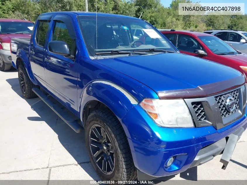 1N6AD0ER4CC407898 2012 Nissan Frontier Sv