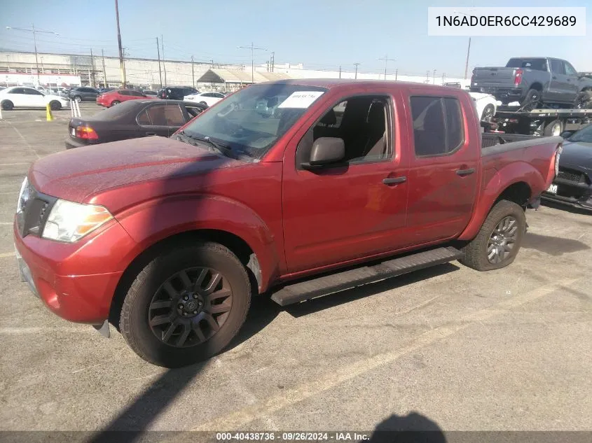 1N6AD0ER6CC429689 2012 Nissan Frontier Sv