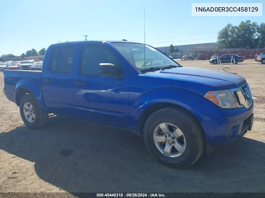 1N6AD0ER3CC458129 2012 Nissan Frontier Sv