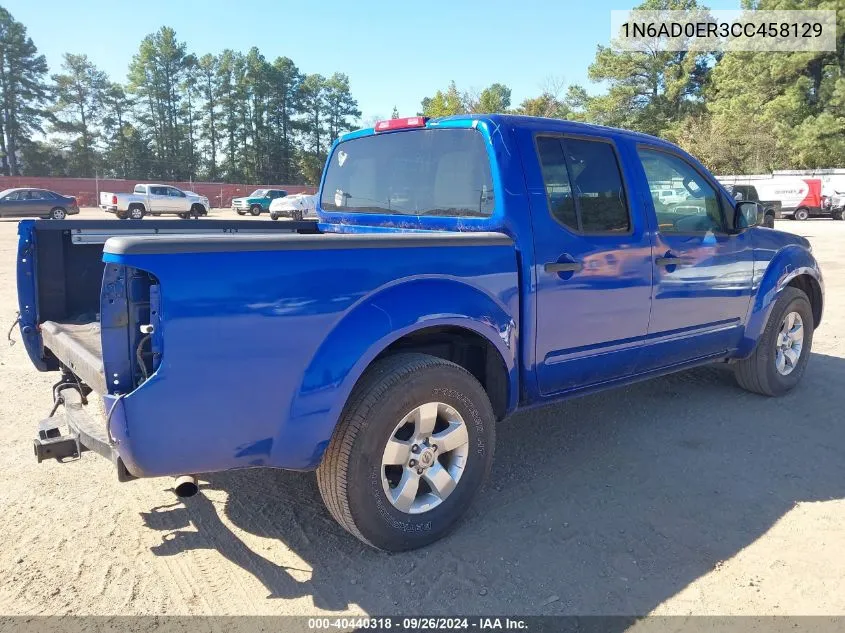 1N6AD0ER3CC458129 2012 Nissan Frontier Sv