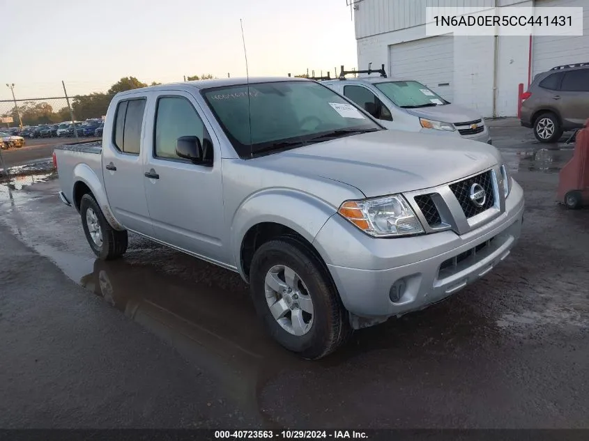 2012 Nissan Frontier Sv VIN: 1N6AD0ER5CC441431 Lot: 40723563